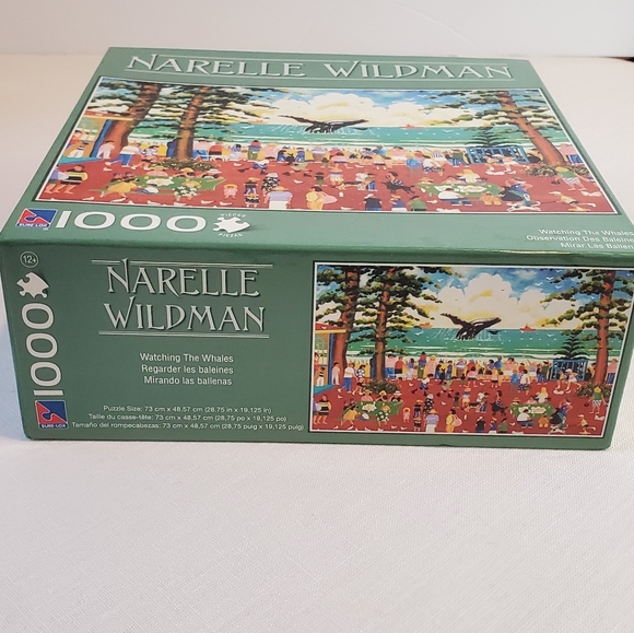 NEW Watching the Whales Narelle Wildman Puzzle - Picture 5 of 9